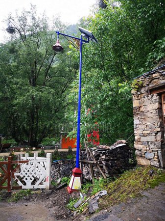 阿壩州馬爾康卓克基土司官寨太陽(yáng)能路燈建設(shè)項(xiàng)目